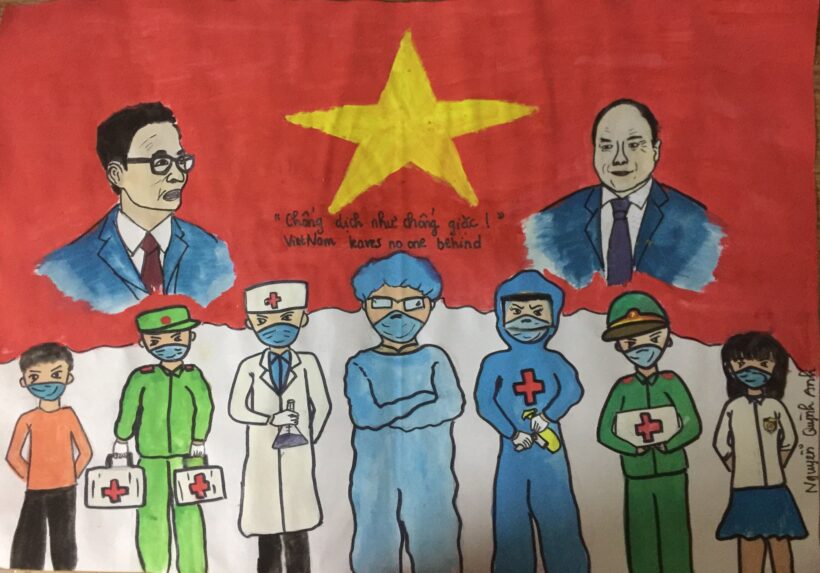 Vẽ tranh đề tài về vững tin Việt Nam ấn tượng, ý nghĩa