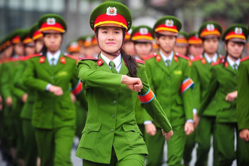 Hình ảnh nữ công an nhân dân Việt Nam đẹp