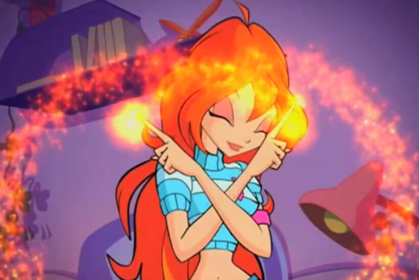 Hình ảnh Bloom Winx - Công chúa phép thuật sở hữu quyền năng ngọn lửa rồng thiêng