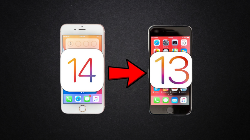Cách hạ iOS 14 xuống 13