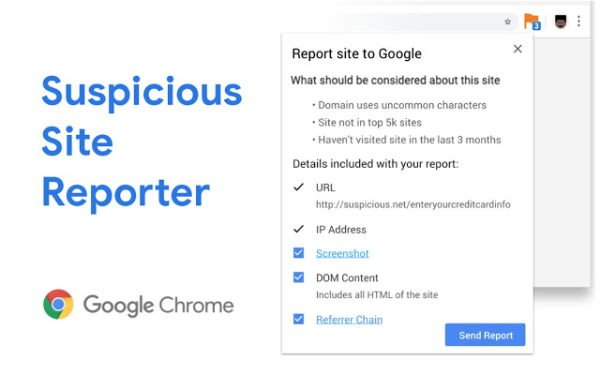 Cách báo cáo một trang web cho Google