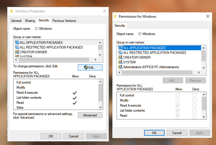 Cách đặt lại quyền đối với tệp & thư mục về mặc định trong Windows
