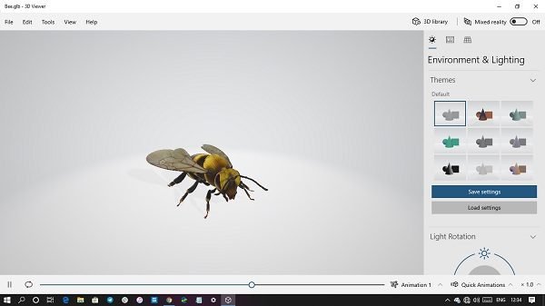 gỡ cài đặt Ứng dụng 3D Viewer trong Windows 10