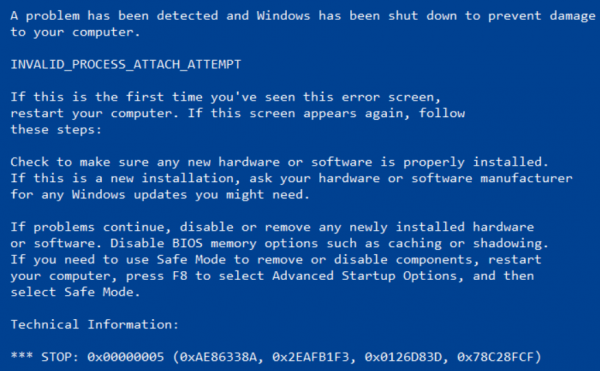 SYNTP.SYS Blue Screen