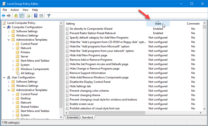Cách kiểm tra Chính sách Nhóm được áp dụng trên máy tính Windows 10