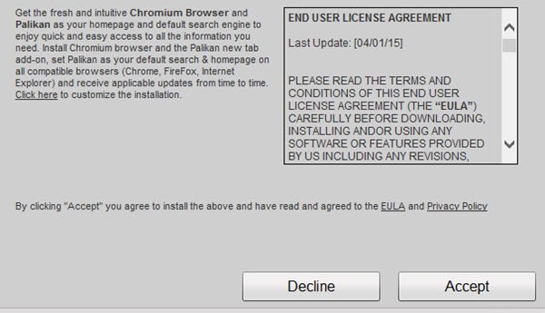 Xóa phần mềm độc hại Chromium
