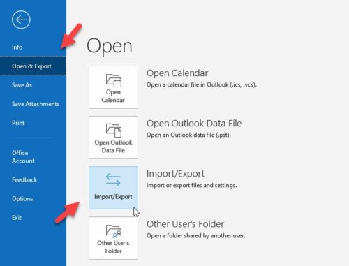 Cách xuất Lịch Outlook trong CSV