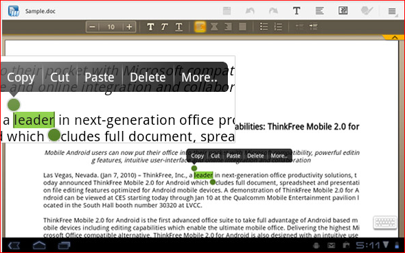 Danh gia ve ThinkFree Office Thay the Microsoft Office