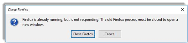 Firefox đã chạy