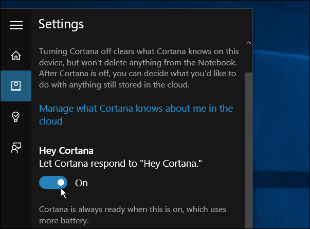 Cách bật Cortana trên Windows 10 hoặc tắt đi trong 1 nốt nhạc 2