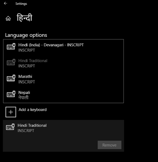 Không thể xóa ngôn ngữ khỏi Windows 10 phiên bản 1803