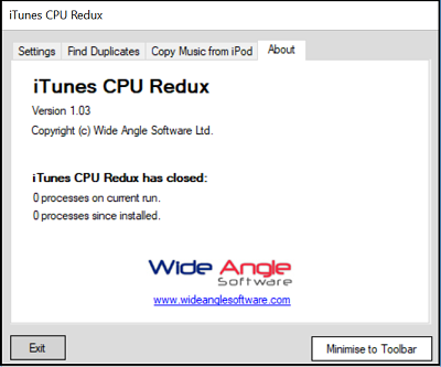 iTunes sử dụng CPU cao