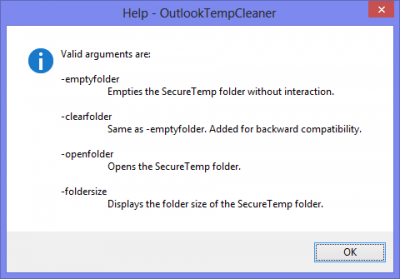 OutlookTempCleaner giup ban xoa cac tep Outlook Temp mot cach