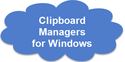 cửa sổ trình quản lý clipboard