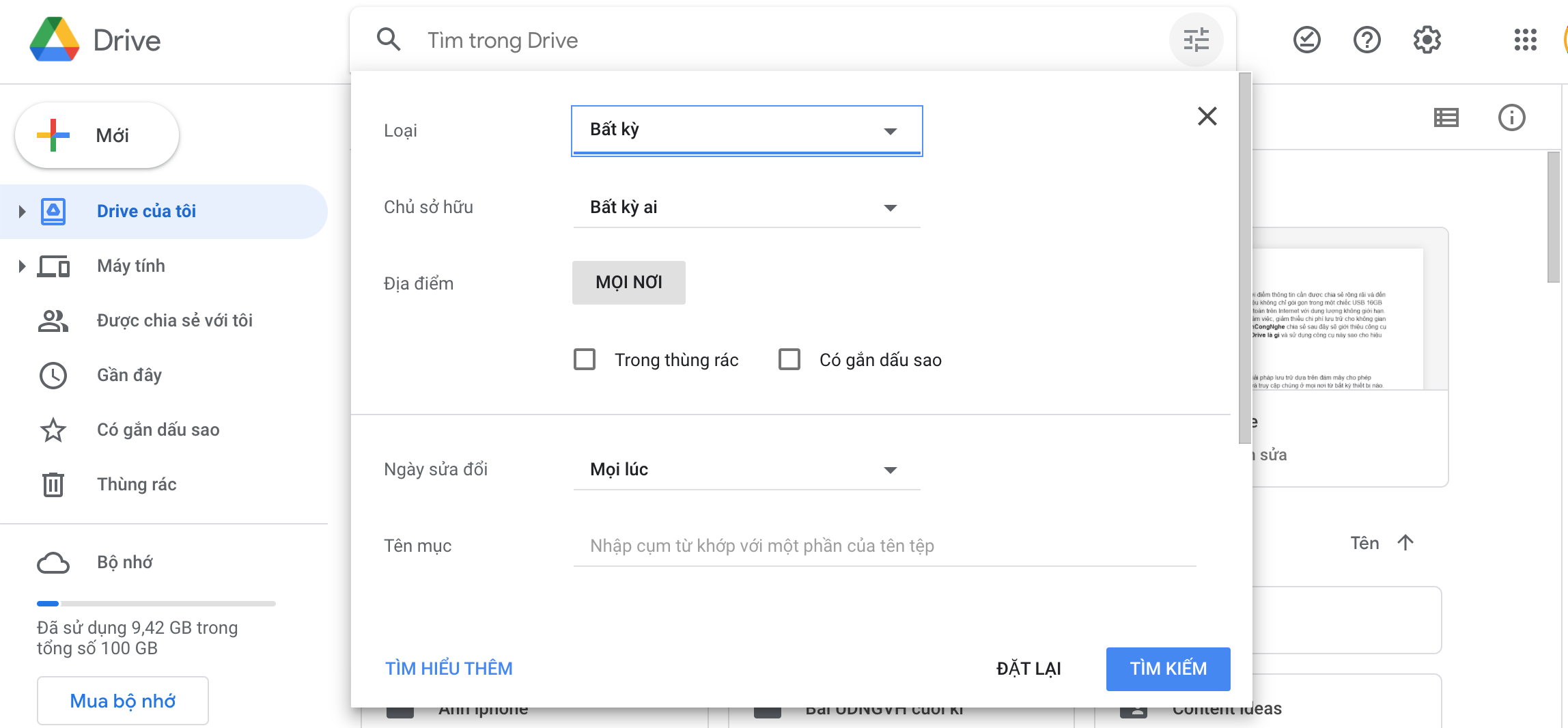 Google Drive là gì? Cách sử dụng Google Drive đơn giản cho 1 người mới bắt đầu 3