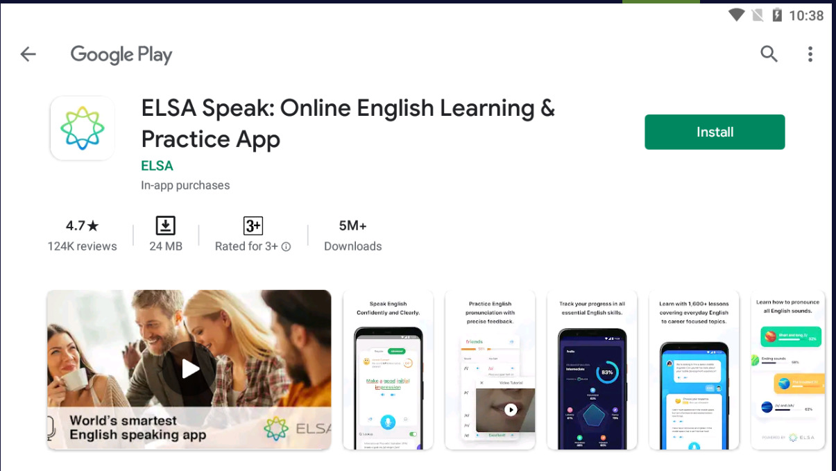 Hướng dẫn tải phần mềm ELSA Speak cho máy tính để con học tiếng Anh trên màn hình lớn 10
