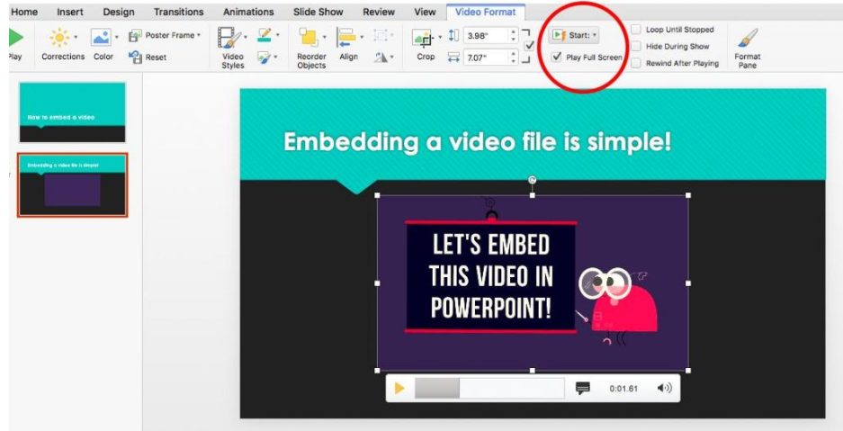 Hướng dẫn cách chèn video vào PowerPoint đỉnh cao trong vòng 60 giây 3