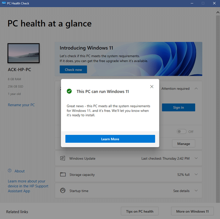 Cách kiểm tra xem PC của bạn có thể chạy Windows 11 hay không