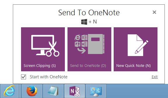 Tat hoac xoa Gui toi OneNote trong Windows 10