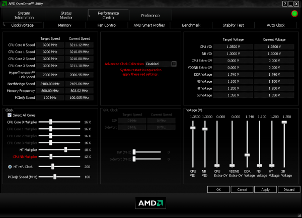 Tiện ích AMD OverDrive