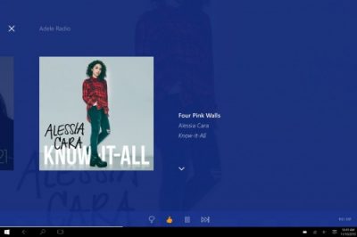 Ứng dụng âm nhạc dành cho Windows 10