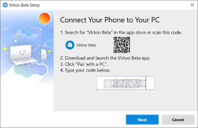 Virtoo - Điều khiển điện thoại Android từ PC