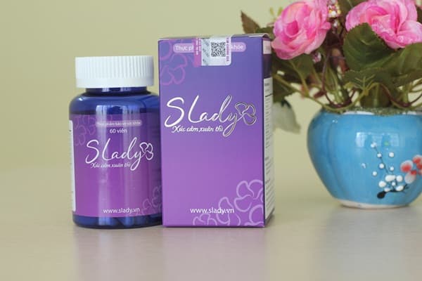 Sử dụng viên uống SLady giúp cân bằng nội tiết tố, giảm rụng tóc