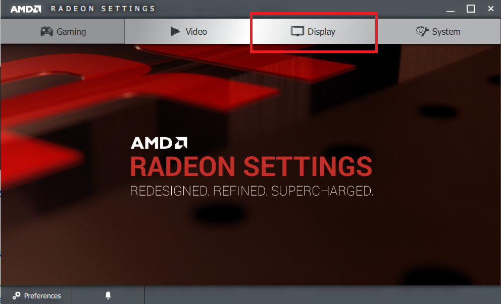 Chỉnh full màn hình Win 10 với chip AMD