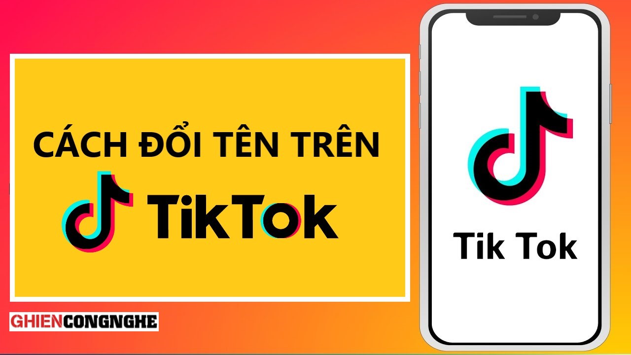 cách đổi tên TikTok