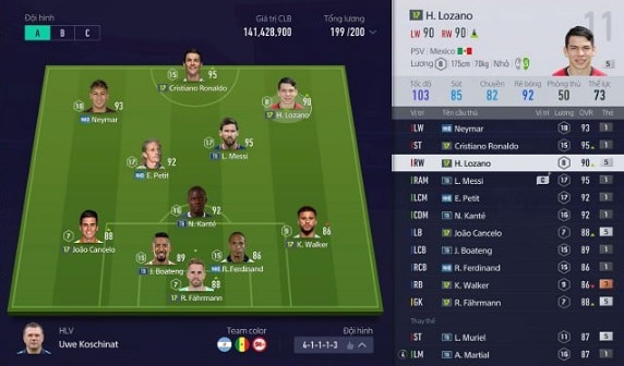 Hướng dẫn chơi FIFA Online 4 từ A đến Z - gamebaitop - Ảnh 8