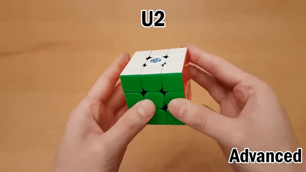 Finger Trick - cách xoay Rubik nhanh với U2