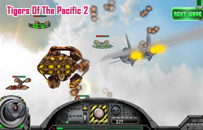 Game Mobile bắn máy bay offline Tigers Of The Pacific 2