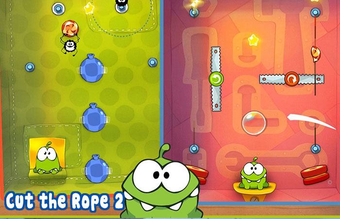 Game online cho trẻ em Cut the Rope 2
