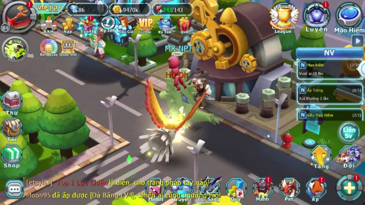 game poke đại chiến hack android