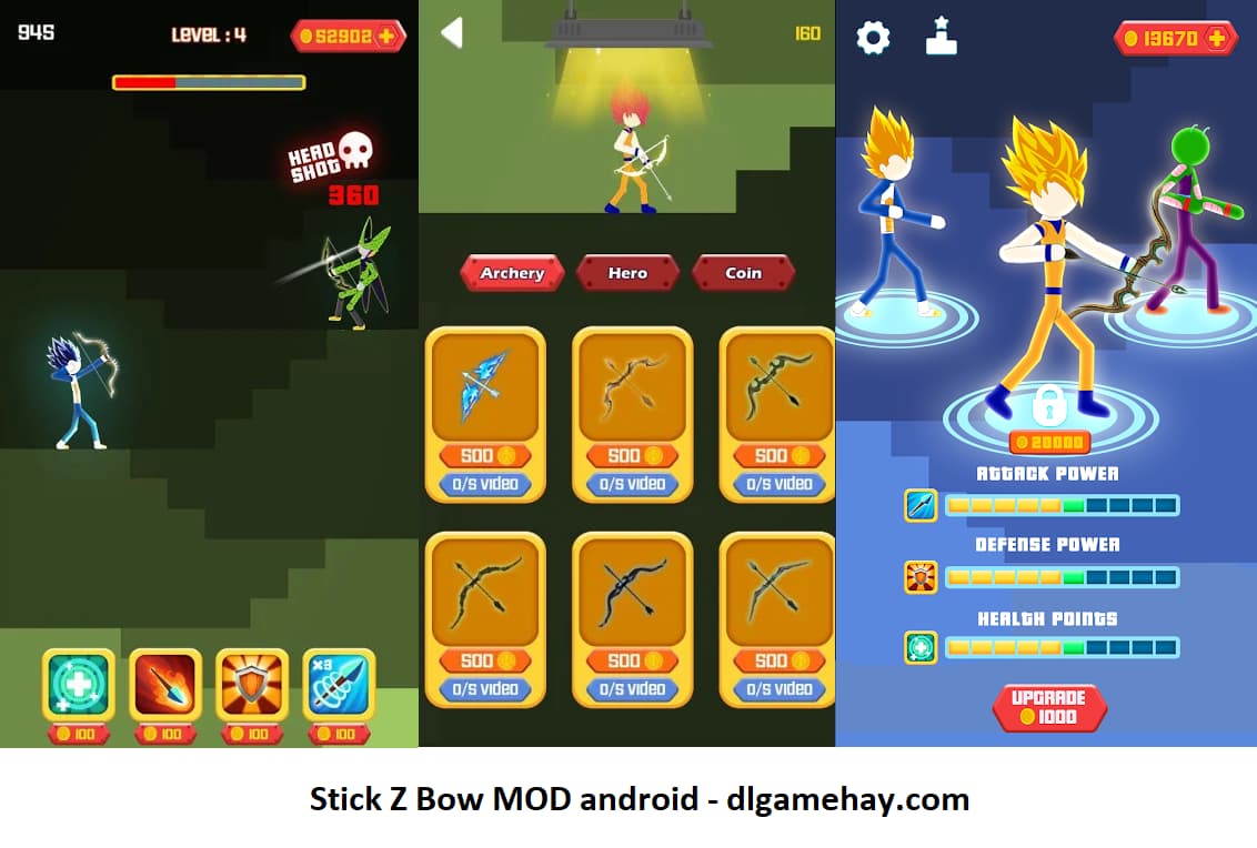 tải hack stick z bow android