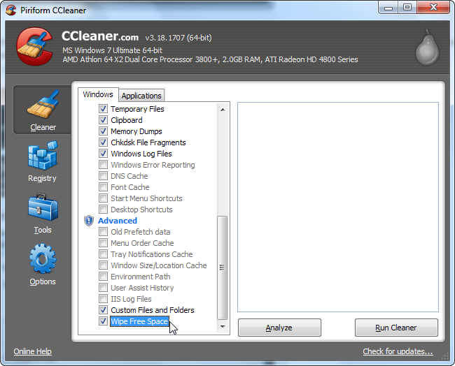 5 phút biết ngay cách dùng CCleaner dọn dẹp máy tính sạch sẽ 9