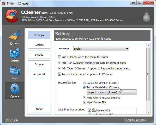 5 phút biết ngay cách dùng CCleaner dọn dẹp máy tính sạch sẽ 10