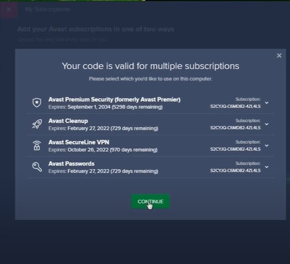 key avast secureline vpn 2019