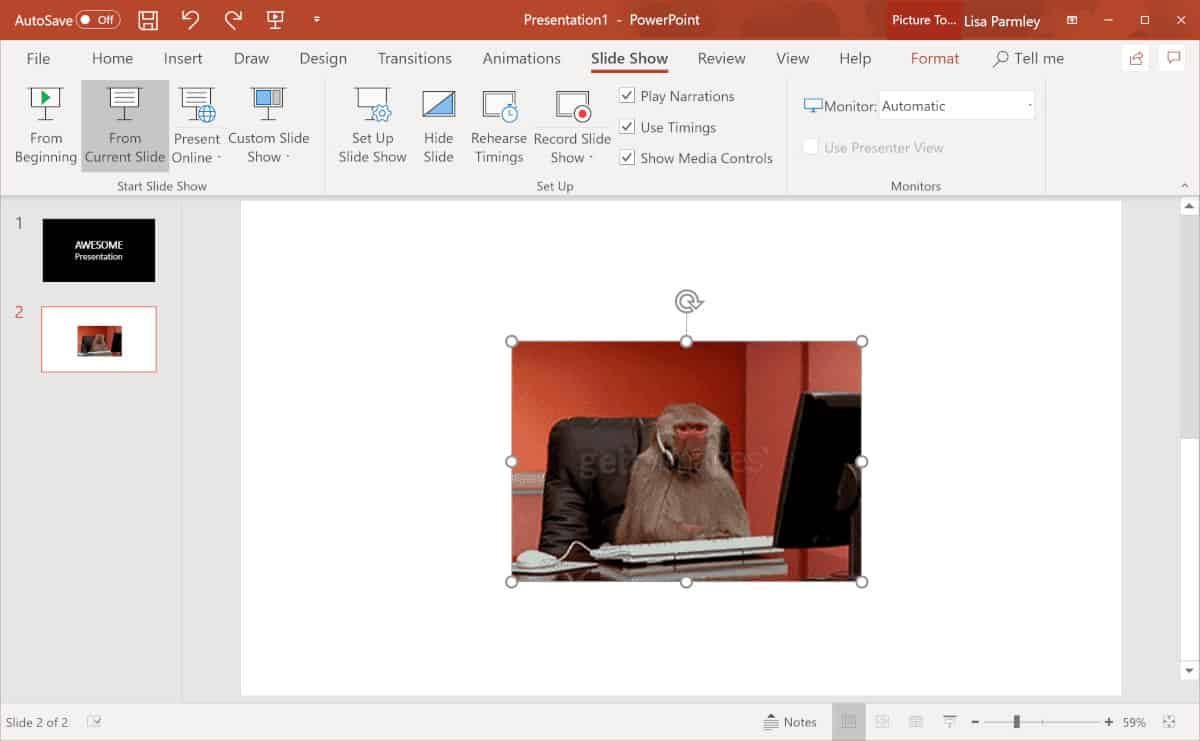 Biến bài thuyết trình của bạn sinh động hơn với 4 cách chèn GIF vào PowerPoint đơn giản 3