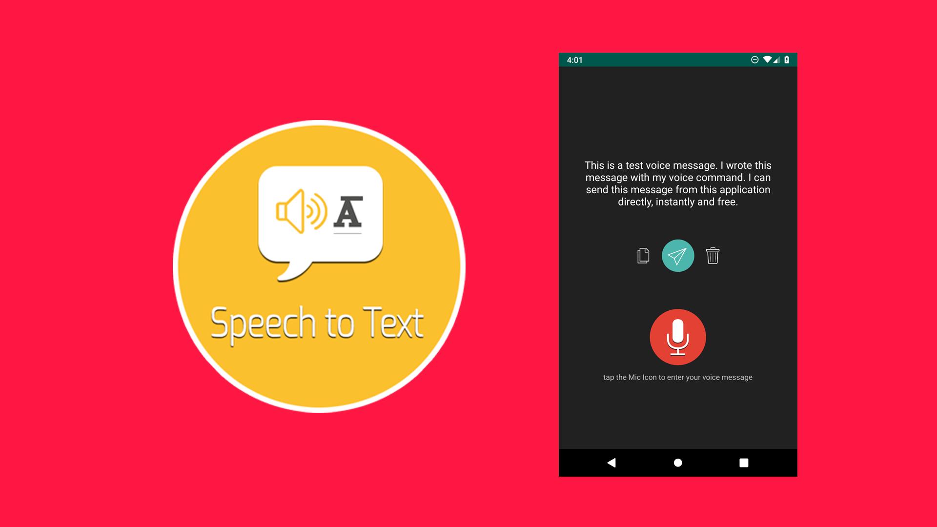 phần mềm chuyển đổi giọng nói thành văn bản trên Android