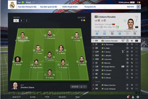 Hướng dẫn chơi FIFA Online 4 từ A đến Z - gamebaitop - Ảnh 6