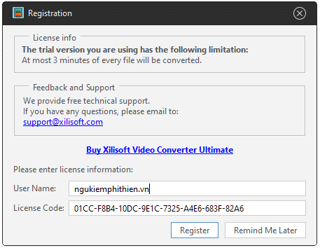 cài đặt xilisof video converter ultimate hình 9