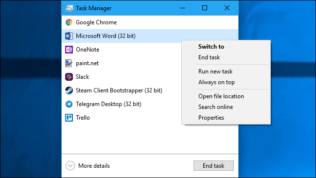 Cẩm nang toàn tập về Windows Task Manager - bạn đã biết chưa? (phần 1) 2