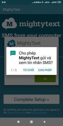 SMS from PC/Tablet & Sync Text from Computer xem trộm tin nhắn Facebook