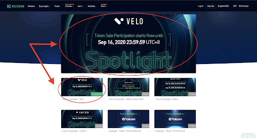 Chọn Banner Spotlight Velo