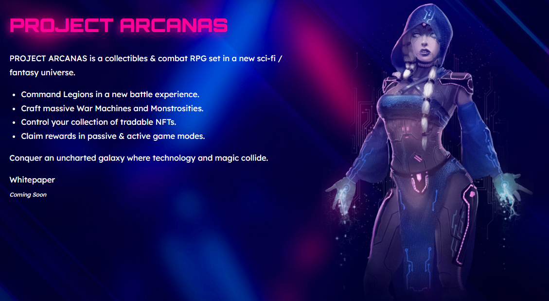 project arcanas