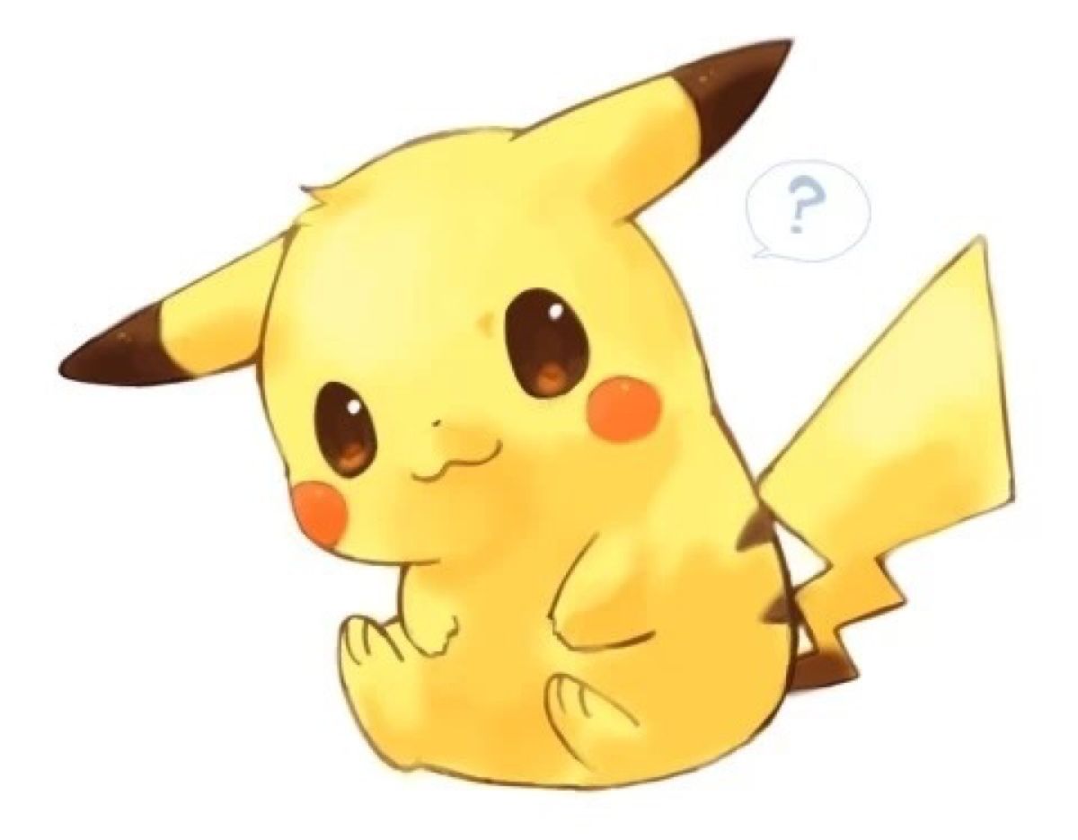 Hình vẽ pokemon cute