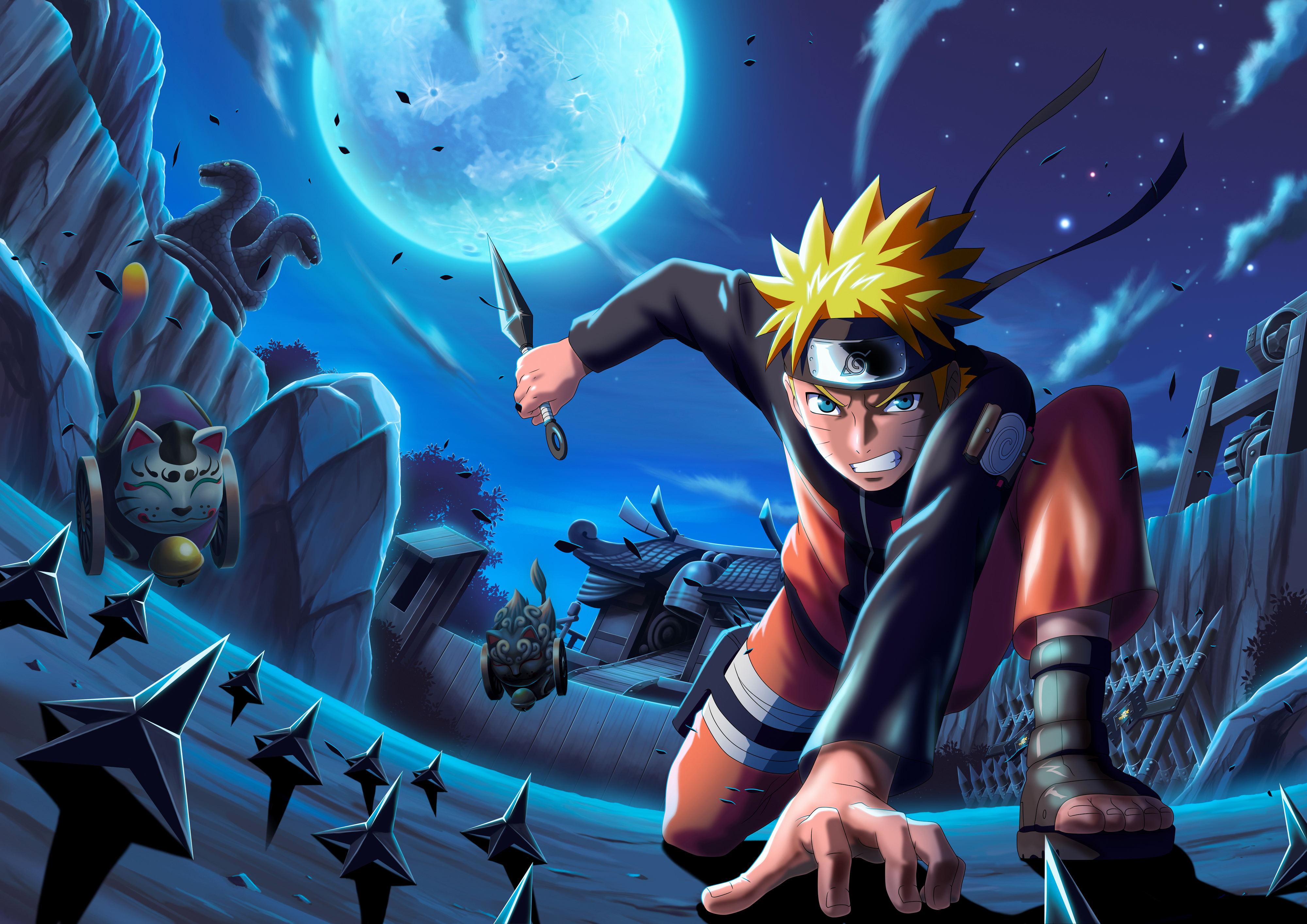 Ảnh Naruto ánh trăng