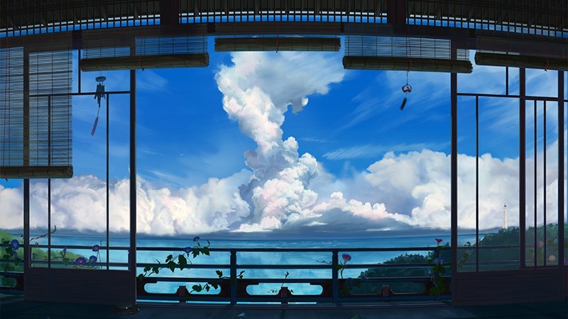 Ảnh phong cảnh anime - 15 (Kích thước: 1920 x 1080)