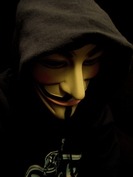 Hình ảnh Hacker, Anonymous nổi tiếng